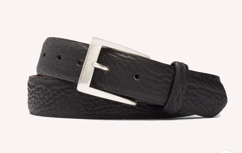 W. KLEINBERG SHARK BELT IN BLACK Men’s Sz. 40